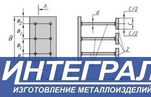 Изделие закладное МН 134-1